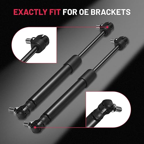 Vista 4 de Front Hood Lift Supports Gas Springs Shocks Struts fit Compatible with Jeep Grand Cherokee 1994-2004 BDFHYK, Rust Resistant 4048 Gas Struts Hood