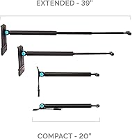 Vista 1 de El cepillo original para quitar nieve para automóvil, plegable para un almacenamiento cómodo, se extiende hasta 39 pulgadas, resistente y duradero