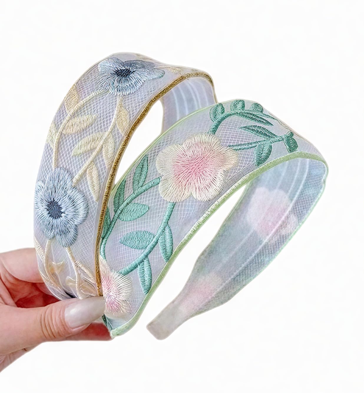 Amazon.com : Fosrisix 2 Pcs Vintage Floral Embroidered 