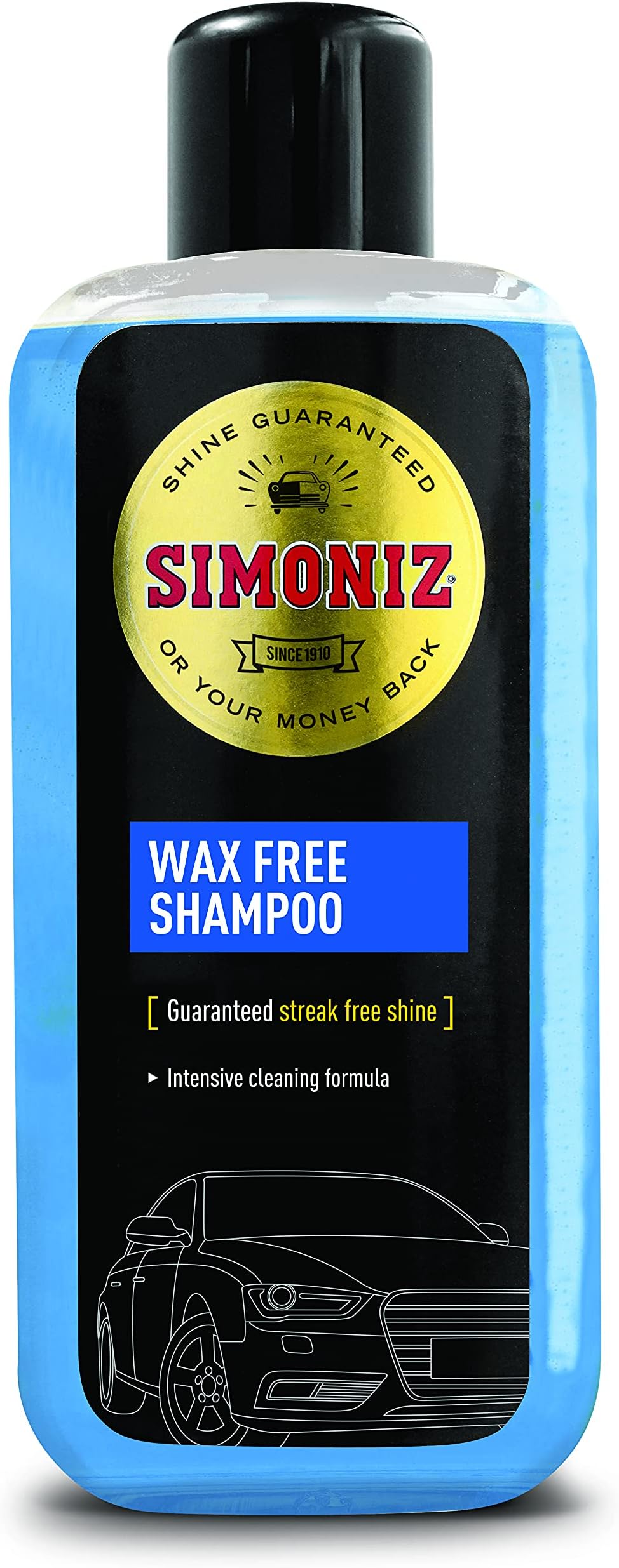 Simoniz SAPP0087A 1L Wax Free Shampoo 1 Litre Automotive Car Care Cleaning