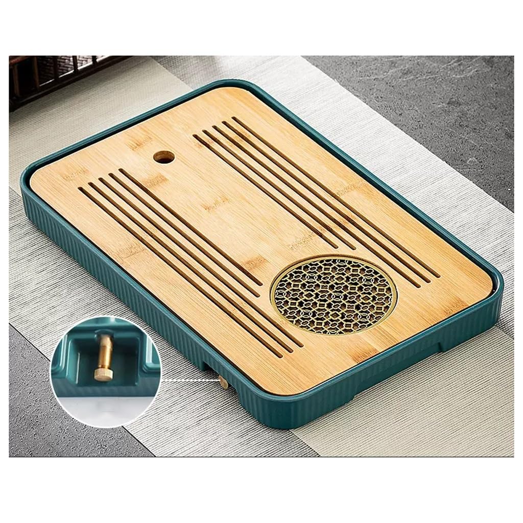Plateau à thé domestique pour une table basse zen