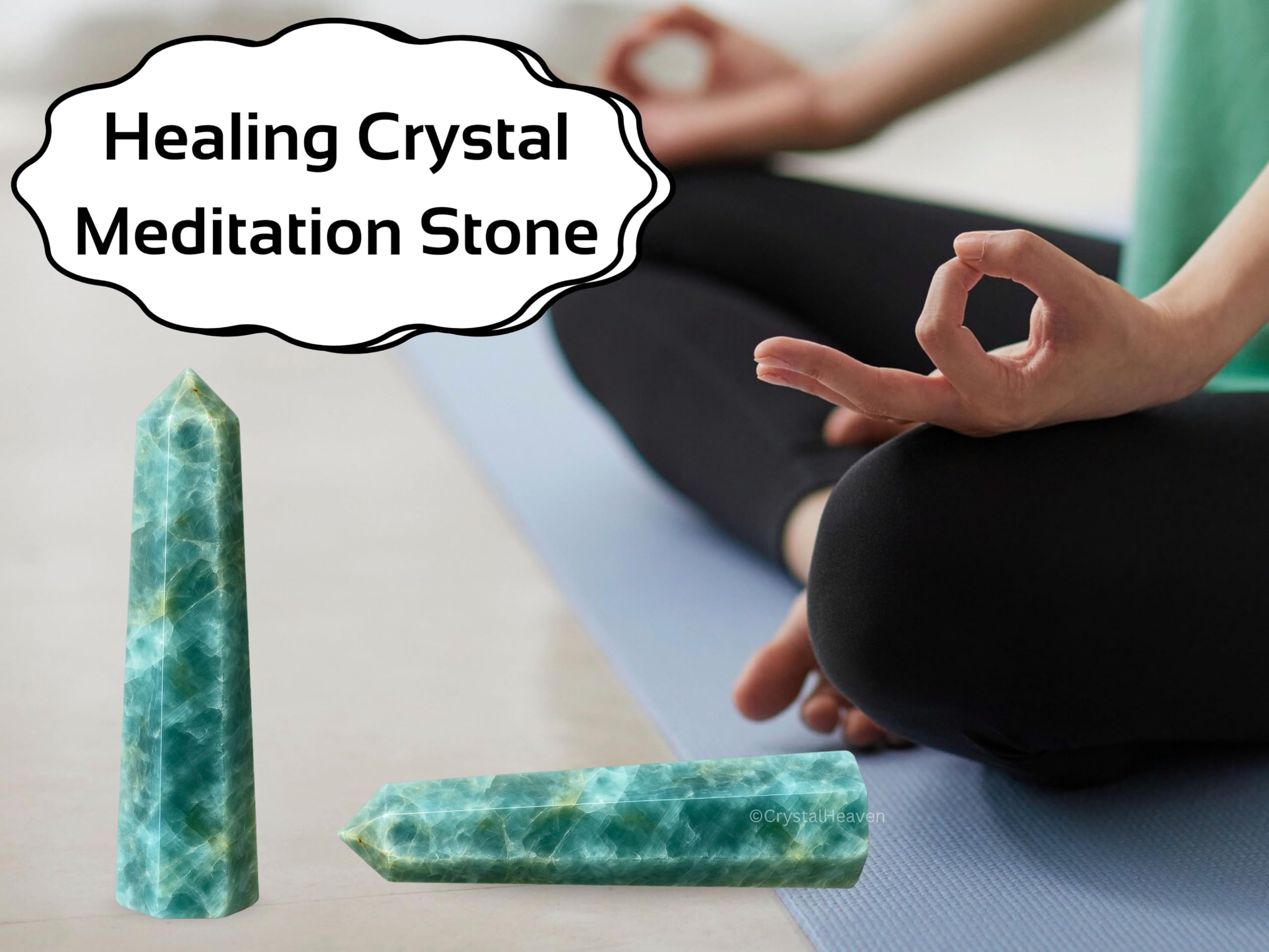 Crystal Heaven Certified Aquamarine Crystal Tower Obelisk Point For Chakra, Healing & Balancing-Aaa Grade Original Certified Gemstone Agate For Reiki Meditation Yoga Spiritual (2-3 Inches) 4