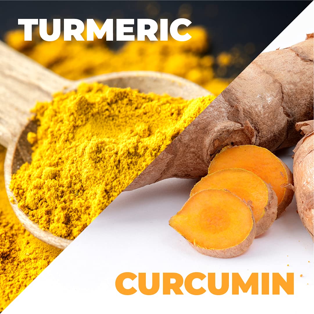 Turmeric Curcumin with BioPerine Black Pepper Extract Natural Joint