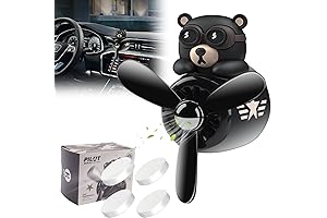 Cute Air Freshener - Car Diffuser Pilot Bear