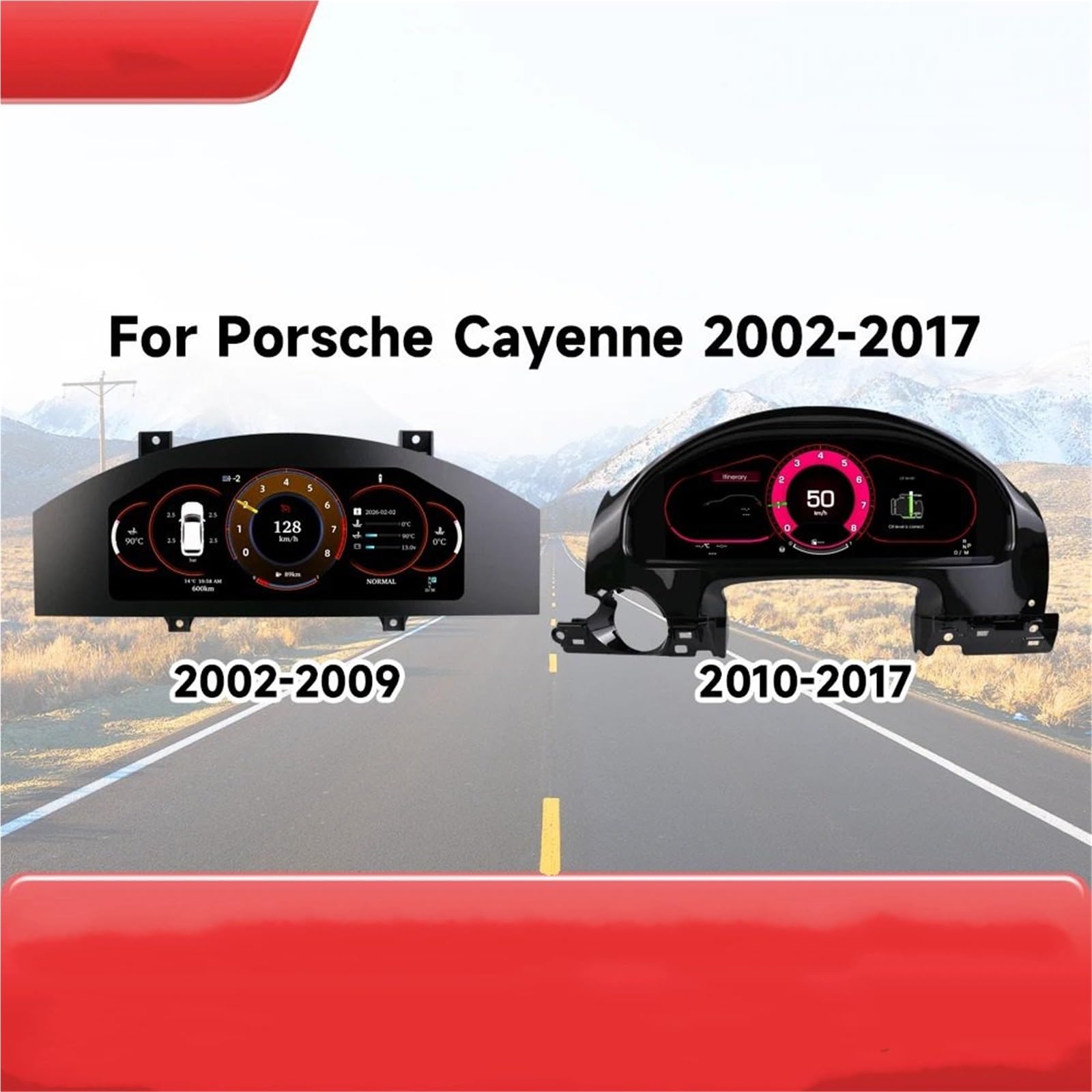 Pantalla para Coche para Cayenne 2002-2017