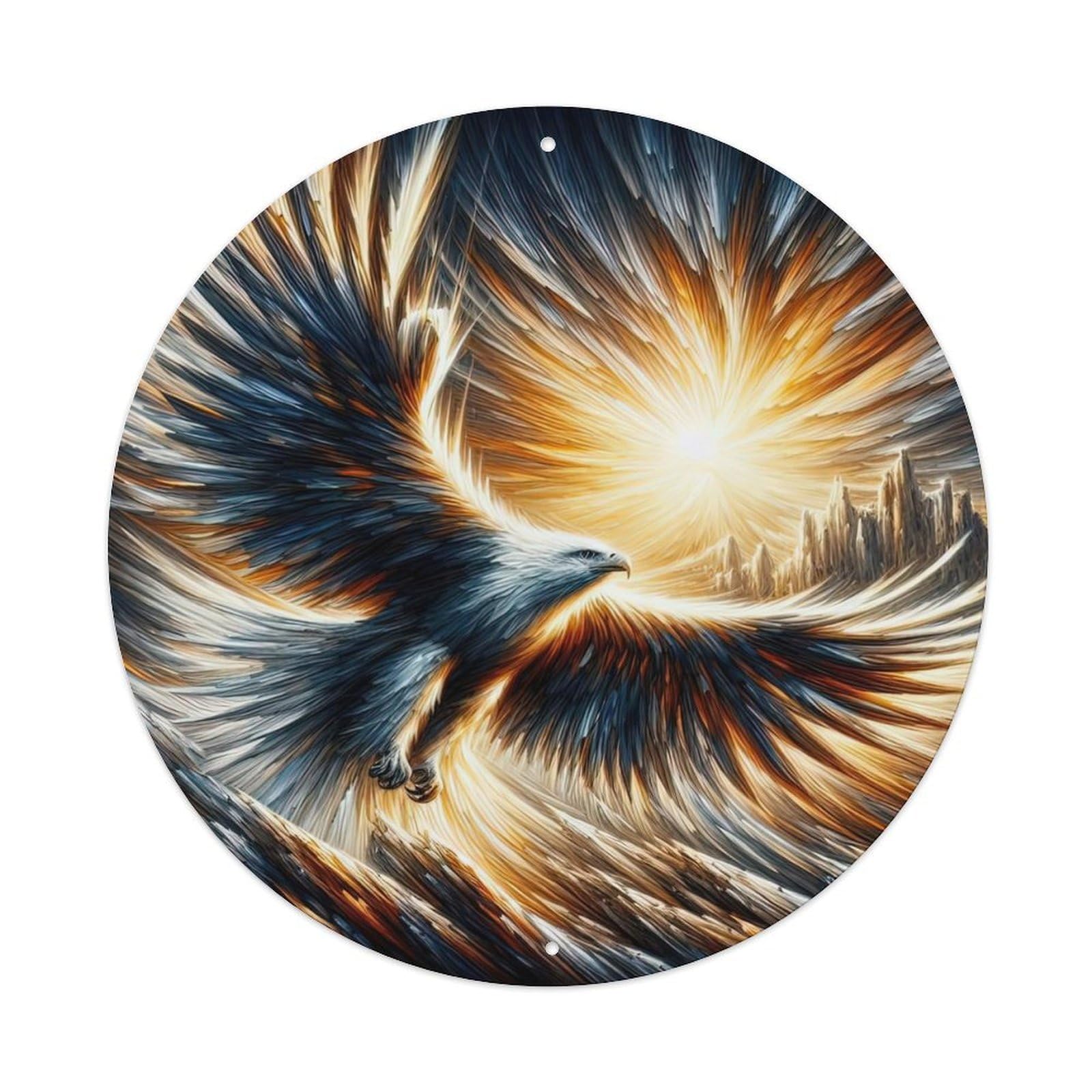Animal The Soaring Eagle Metal Tin Sign