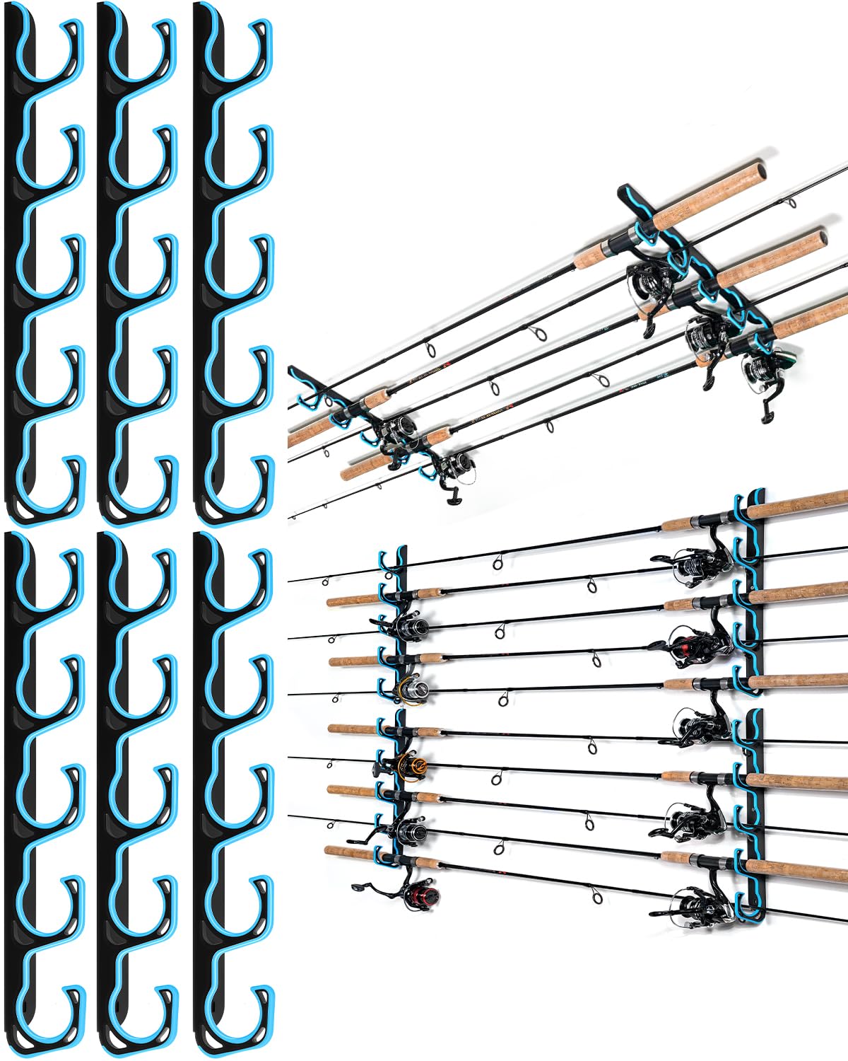 Ghosthorn Fishing Rod Rack - Organize Your Rods -8 Ghosthorn Fishing Rod Rack - Organize Your Rods -8