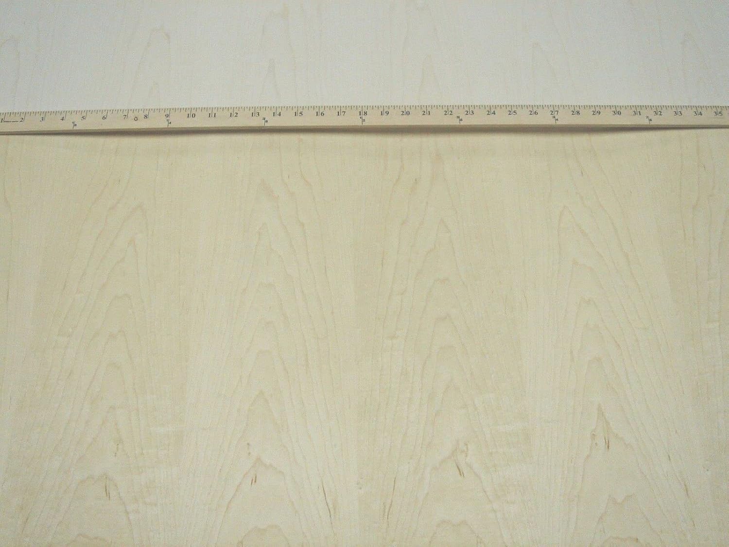 Maple Wood Veneer 48"x 96" with Peel and Stick PSA Adhesive 1/40" Thick A Grade