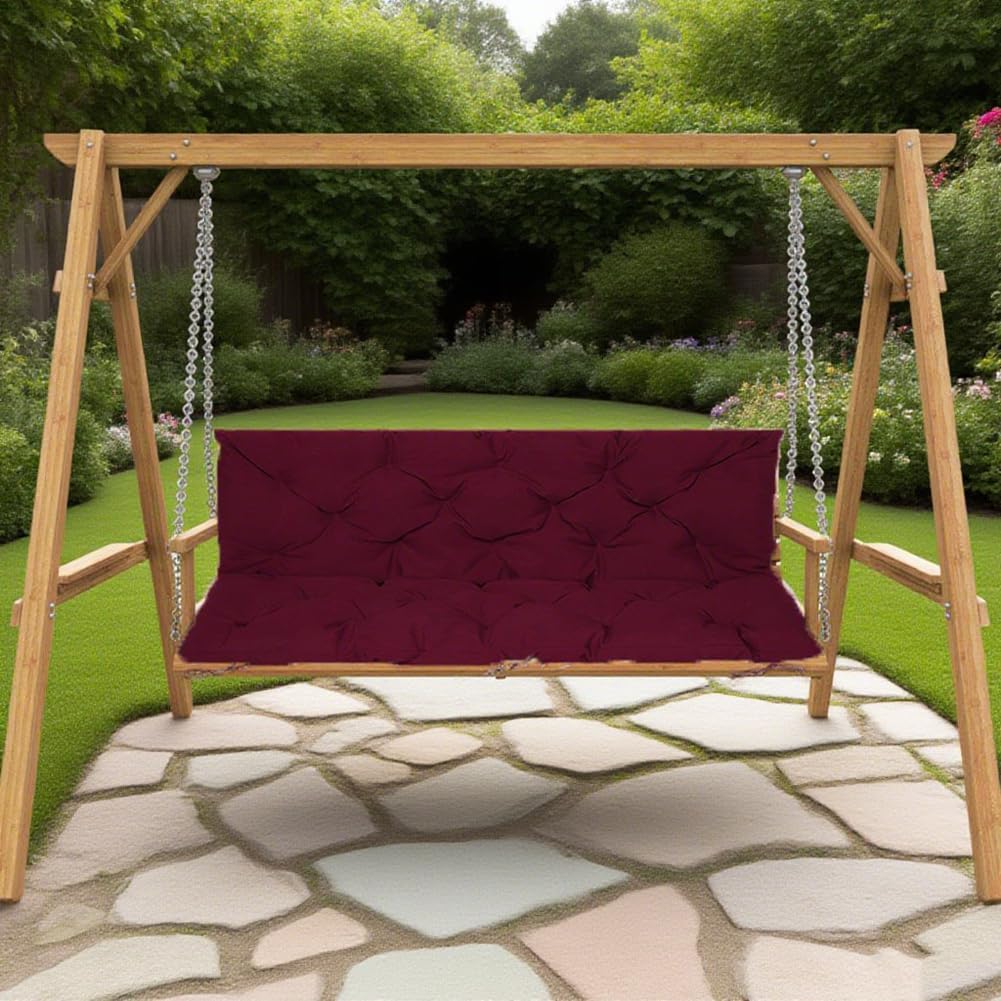 Coussin balancelle imperméable 10 cm d'épaisseur pour un confort durable
