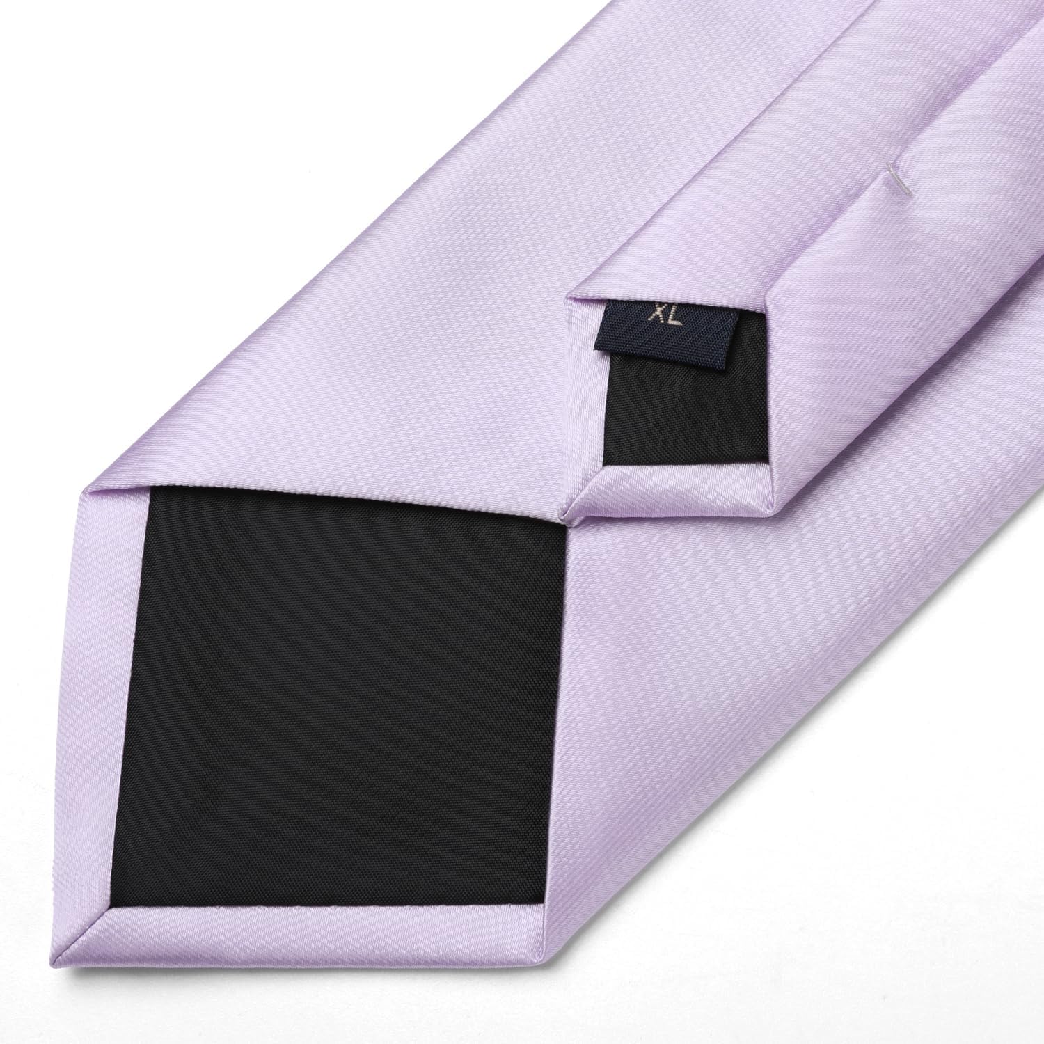 Ties for Men Formal Ties with Pocket Square Set Classic Solid Color Mens Tie Handkerchiefs Satin Silk Neckties in Box - Image 7