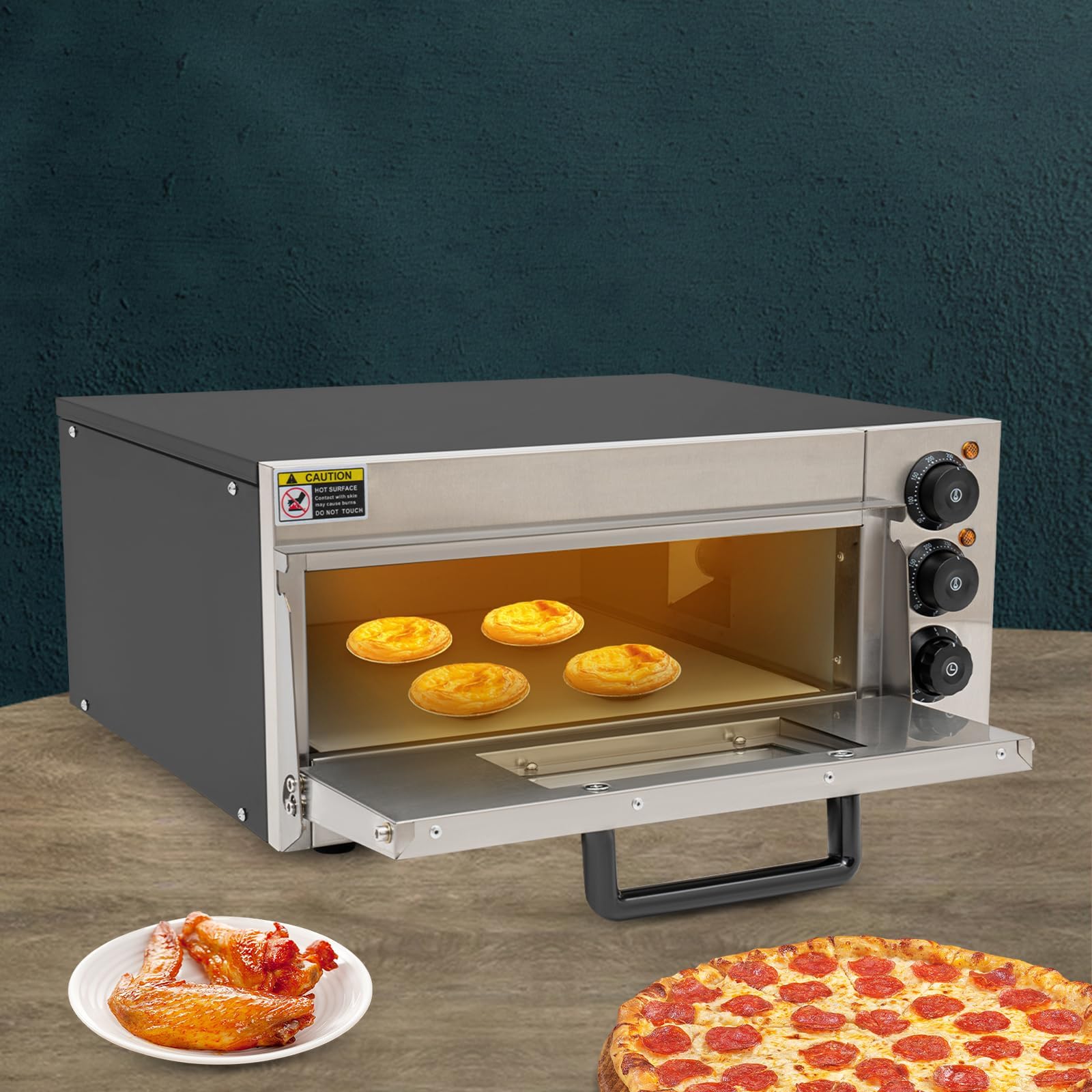 Forno elettrico per pizza, 20 l, forno per pizza commerciale, 2000