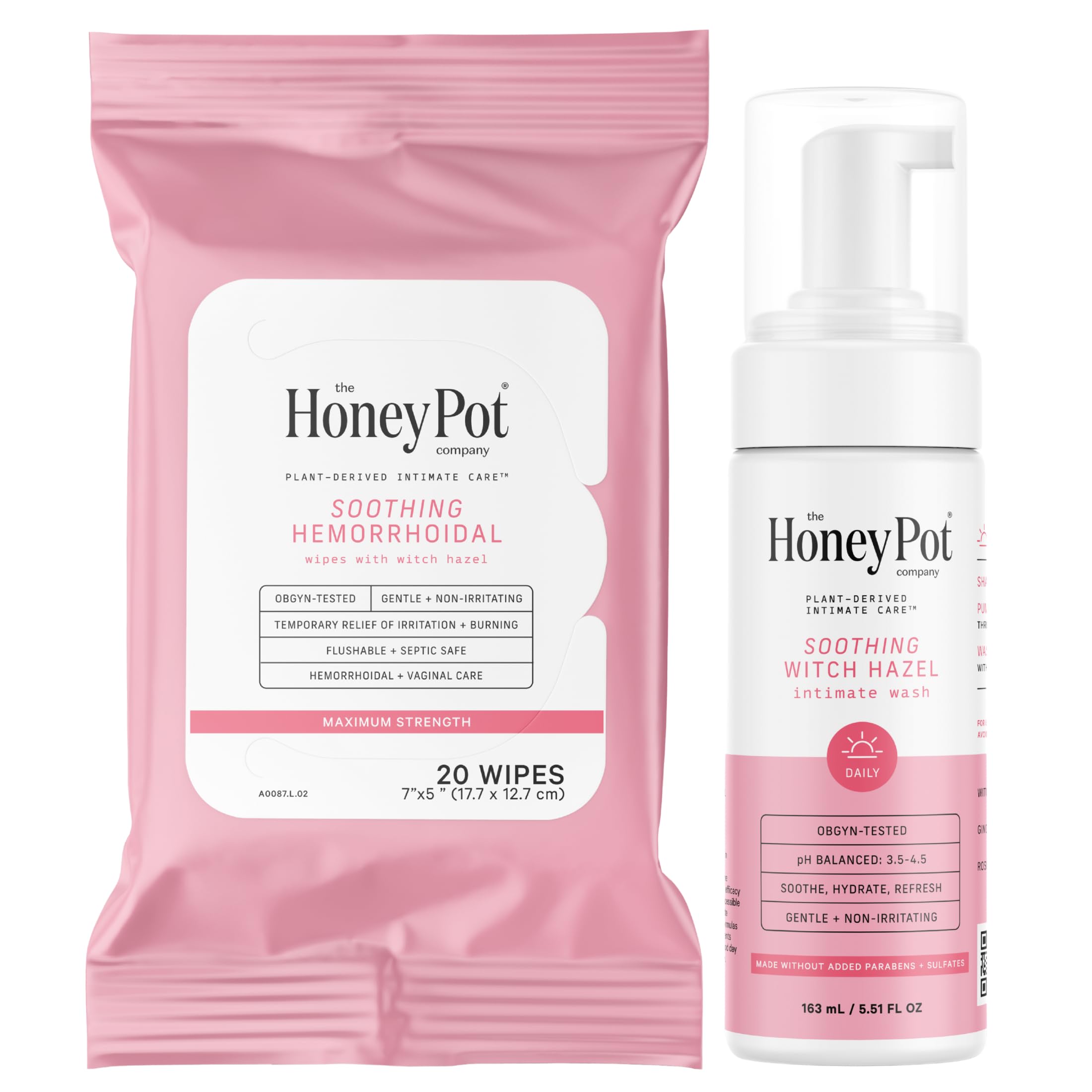 Amazon.com: The Honey Pot Company - Witch Hazel Feminine Wash and