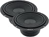 Parlantes de graves HERTZ Cento Series C165L de 6.5" con respuesta extendida de baja frecuencia - Par | Papel prensado, 6.5 pulgadas, 80 W RMS, 4 Ohm, bobina de 25 mm, imán de ferrita, 91 dB, 50-5000 Hz, profundidad de instalación 62.5 mm 1