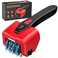 Grill Brush - Electric-Grill-Cleaning-Brush-Outdoor-Automatic-BBQ-Rotary-Grill-Cleaner-304 Stainless Steel No Bristle Shedding Motorized Powerful Barbecue Grill Brushes Rechargeable Heavy Duty Tool