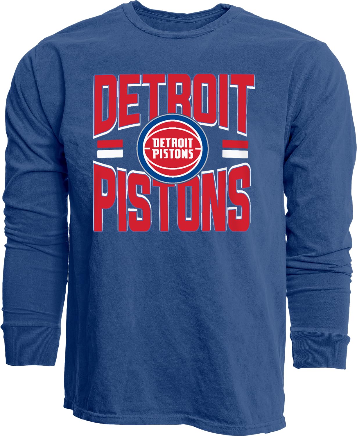 Blue 84 NBA Officially Licensed Long Sleeve T-Shirt Ringspun Bold Team Color