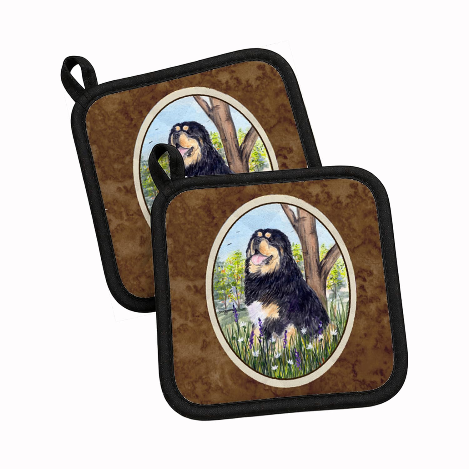 Caroline's Treasures Tibetanischer Mastiff SS8106PTHD Topflappen, 7,5 x 7,5 W, mehrfarbig