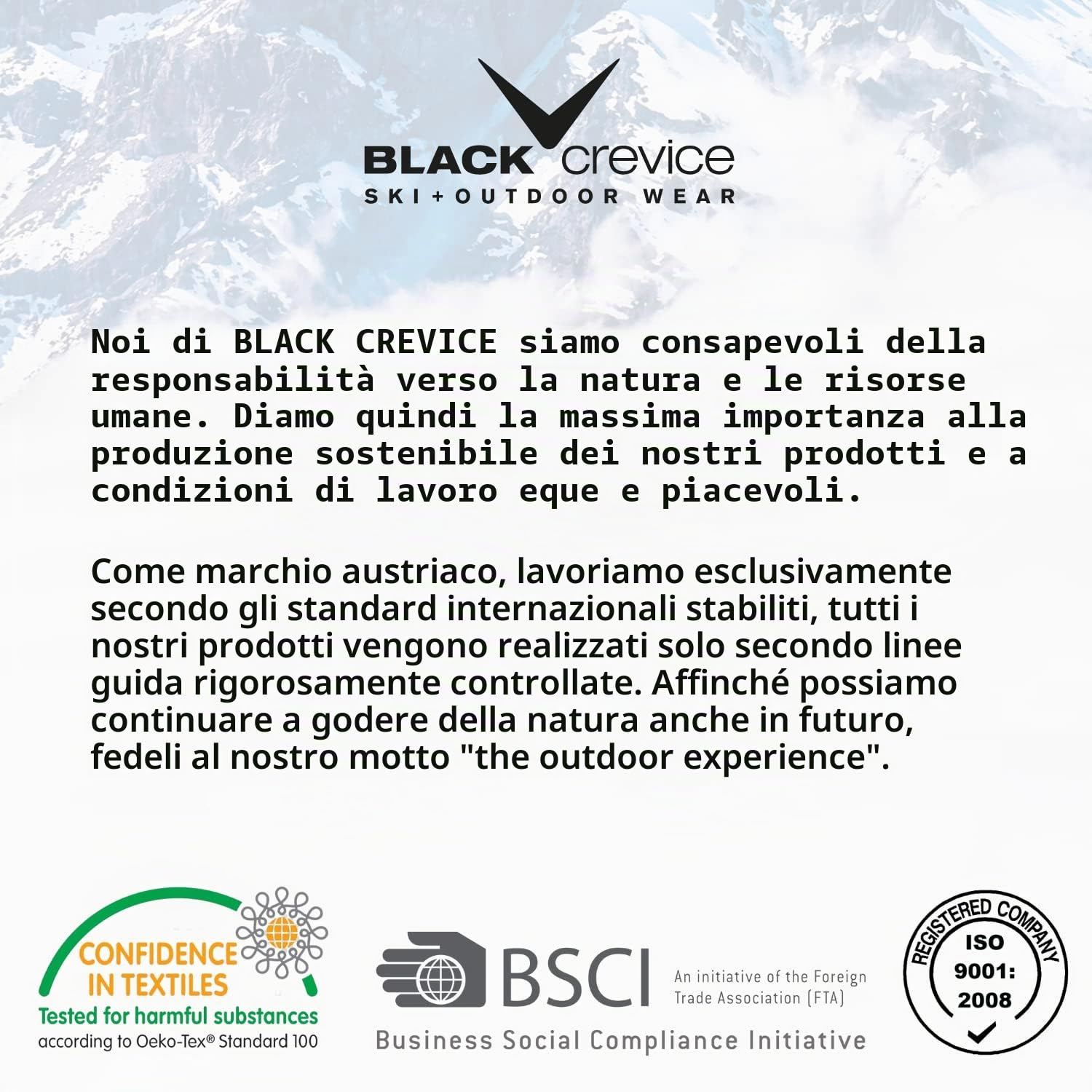 Black Crevice Gstaad