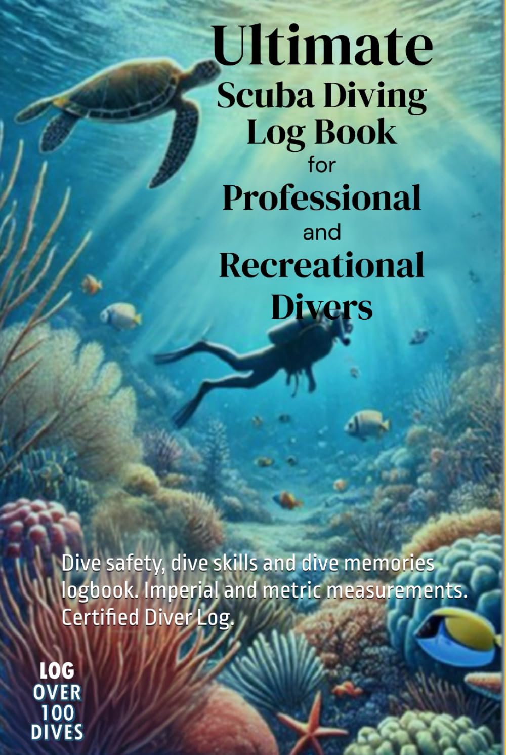 Ultimate Scuba Diving Log Book for Professional and Recreational Divers: Dive safety, dive skills and dive memories logbook. Log over 100 dives, ... Ideal scuba diving gift. Diver logbook gift.
