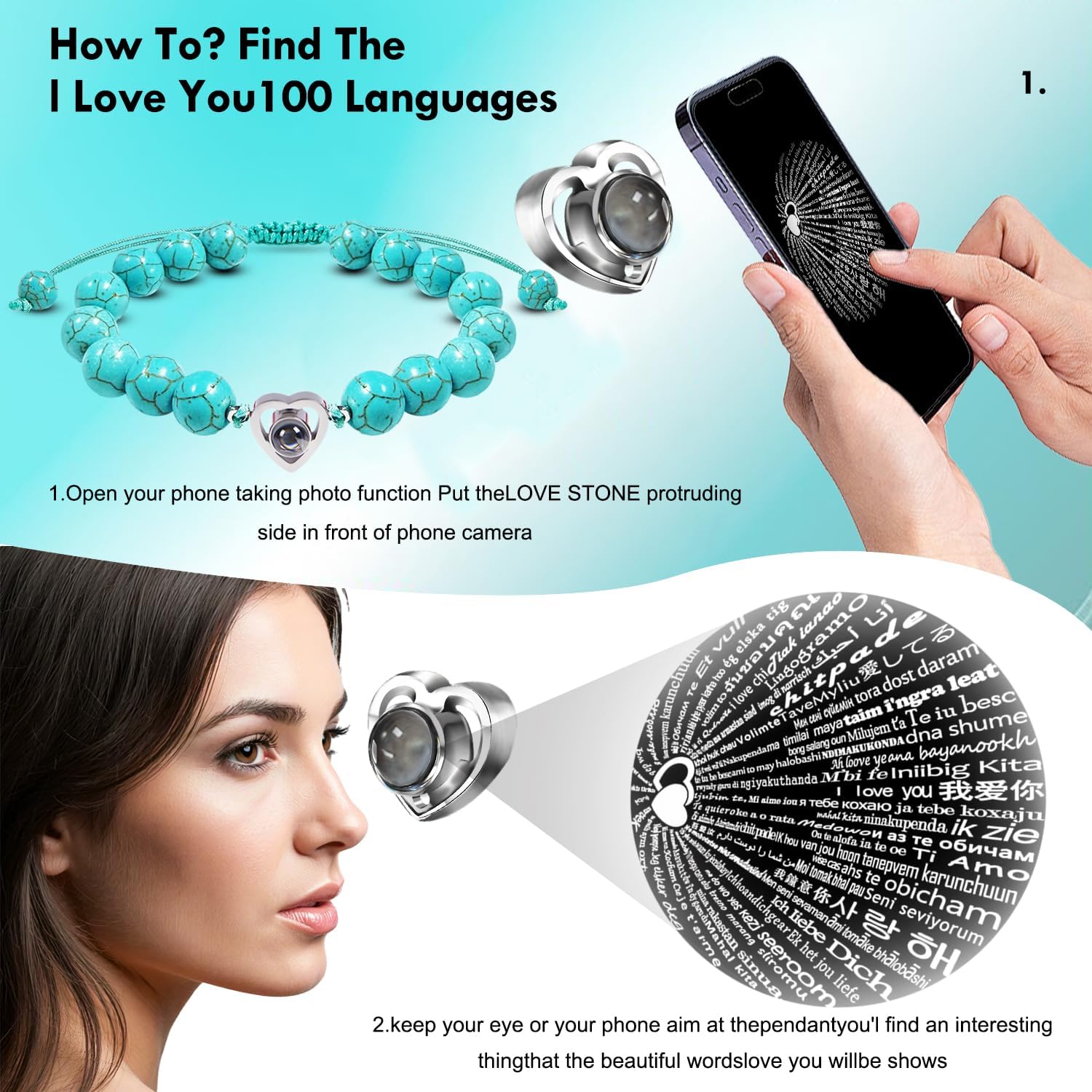 SWEETIME Eternal Rose with Stem,Real Single Preserved Flower Stems Bouquets,Infinity Forever Blue Rosebox for Mother's Day Valentine's Day Christmas Thanksgiving Mom Grandmother Wife Fiancee - Image 4