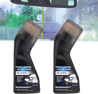 2Pcs Magic Gem Coating Glass, Magic Gem Anti-Fog Coating, Car Anti-Fog Agent for Car Windshield, Helmet, Mirrors, Vehicles Windows (2, 90ML)