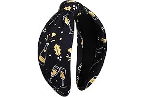 New Year Headbands for Women Knotted Statement Headbands