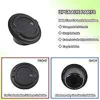 Vista 7 de Tapa del tanque de gasolina con bloqueo de puerta para Hummer H2 2003-2009, accesorios para llenado de combustible, tapa de gasolina, tapa de tapa