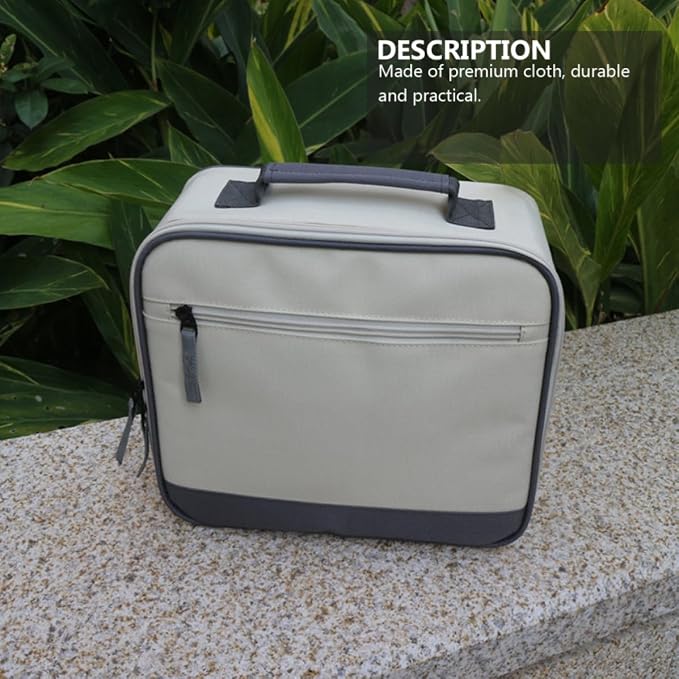 Estuche portátil para proyector Zerodeko de tela blanca miniatura 2