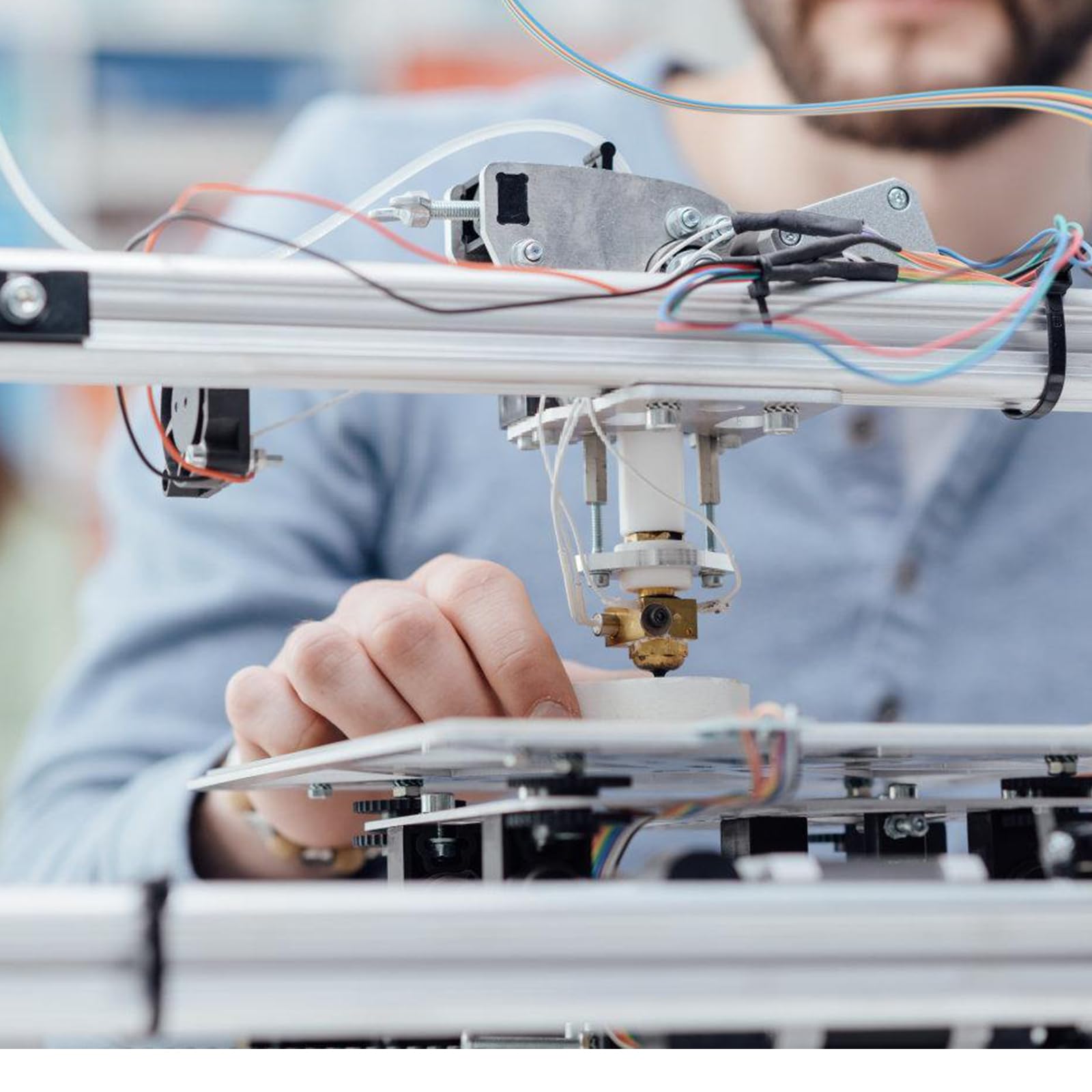 2 sztuki zestawu Hotend dla Anycubic Kobra 3, zestaw głowicy drukującej 3D z wymiennym blokiem grzejnym i 2 sztuk mosiężnej dyszy 0,4 mm dla Anycubic Kobra 3/ACE Pro