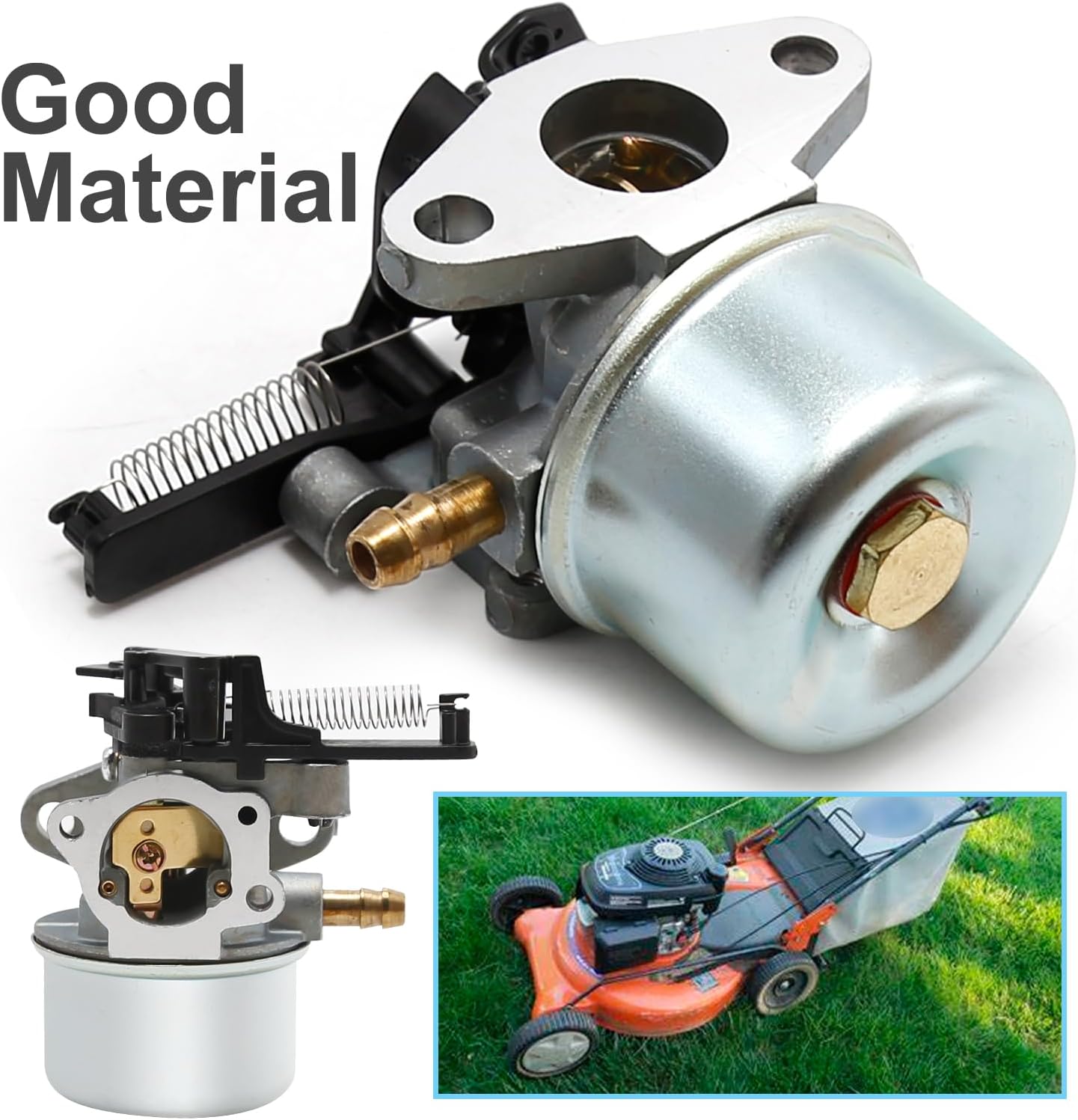 591137 Carburetor Kit for Troy Bilt 2700-3000PSI Pressure Washer, Replaces 593599 590948 593380, Replacement for Briggs Stratton 7.75HP 8.75HP 190cc Engine