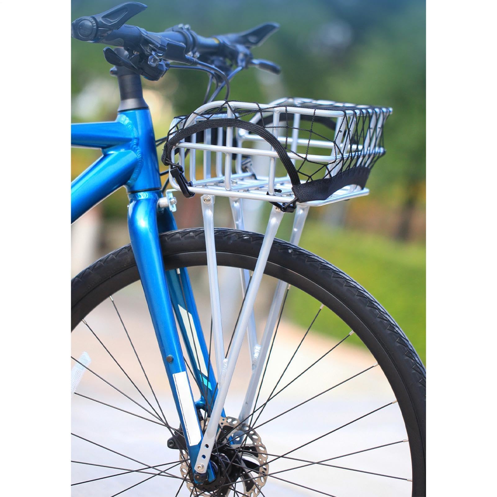 Panier Vélo pour Garçons Support Large Léger et Réglable en d'Aluminium