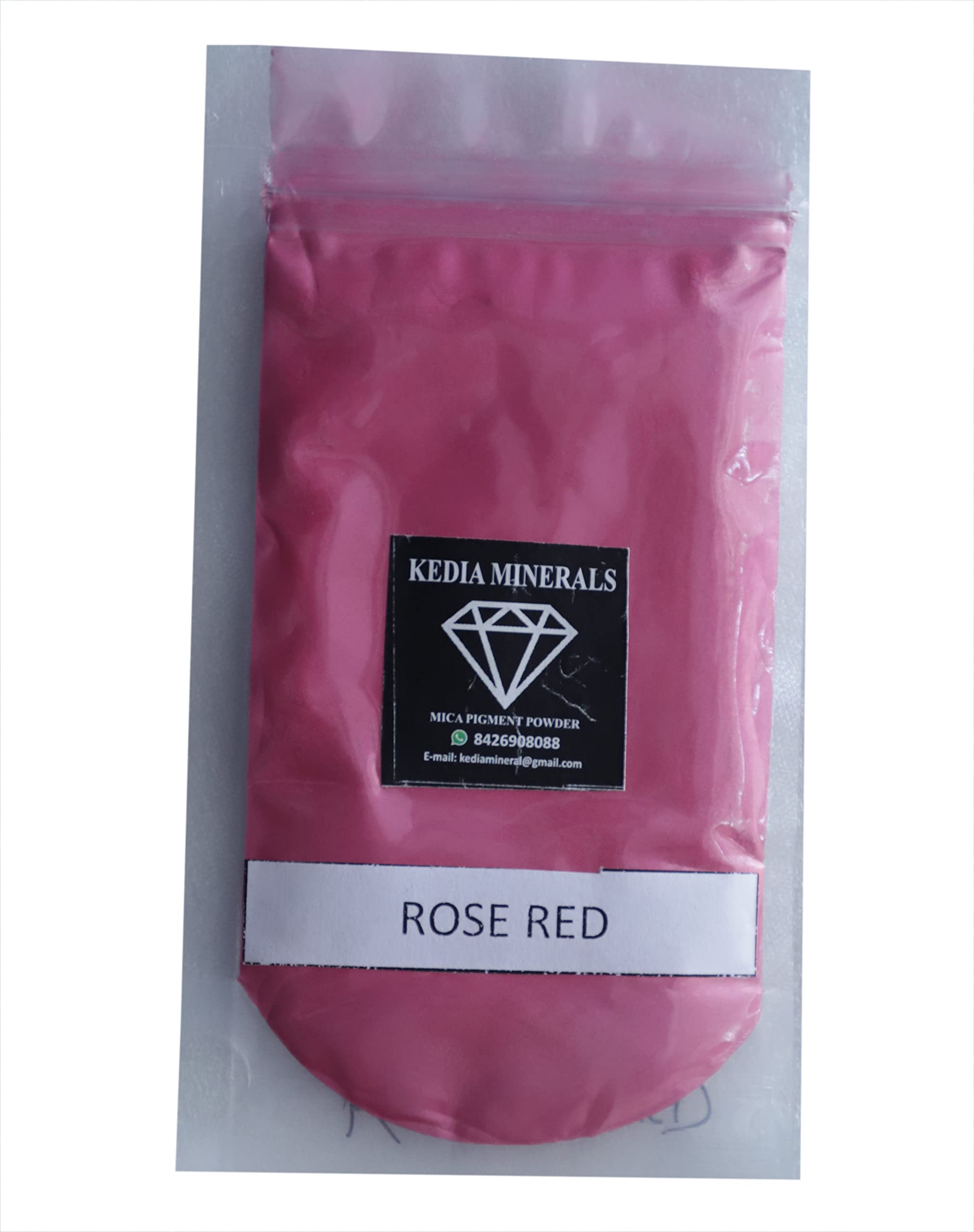 KEDIA Rose Red Mica Pearl Powder Pigment | 100 Grams | Used for Candle Making | Art | Resin Jewelry; Epoxy, Resin, Plastidip-image-29
