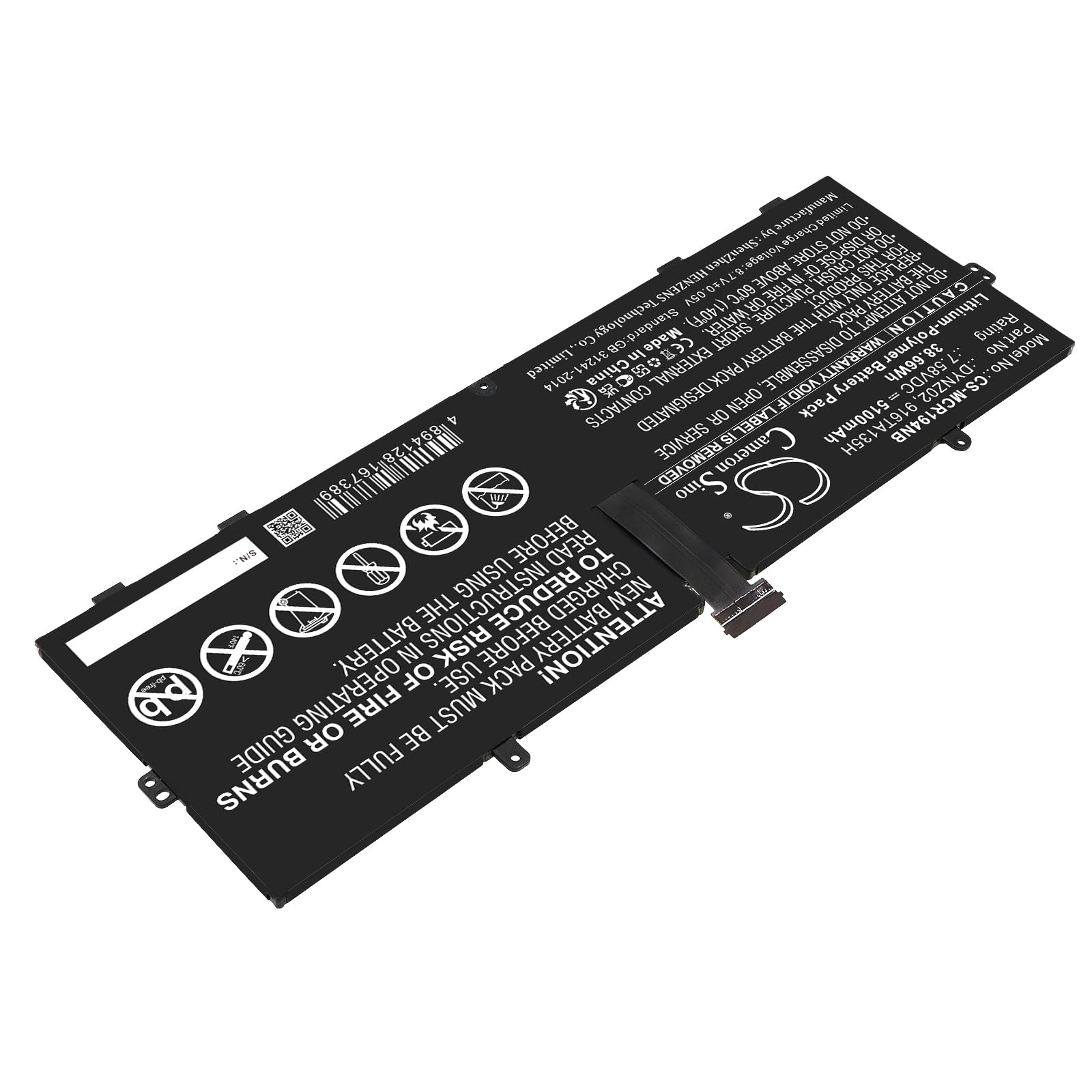 Amazon.com: XSPLENDOR 5100mAh Replacement Battery for Microsoft