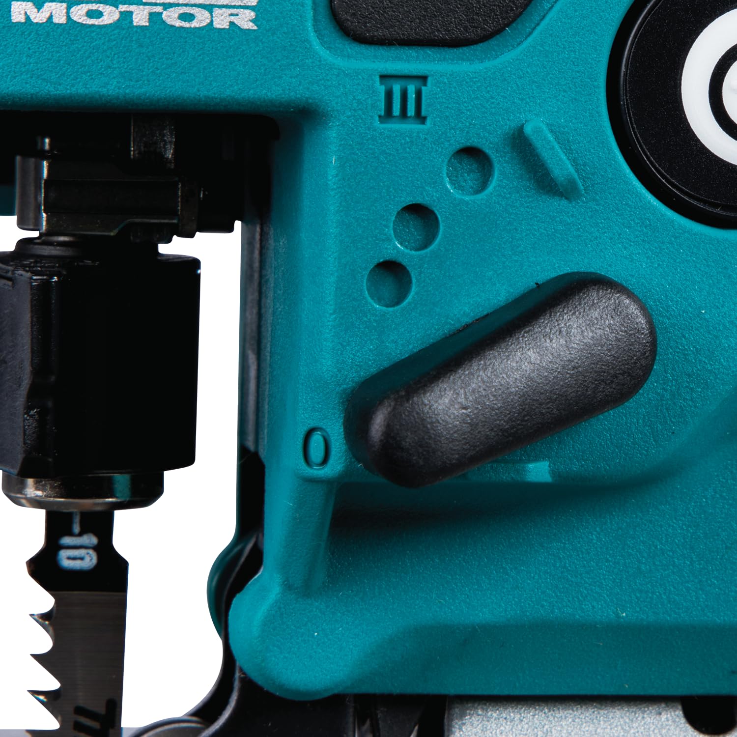 Makita, seghetto alternativo a batteria, JV102DZ 280W, 10.8V/senza batterie e caricabatterie