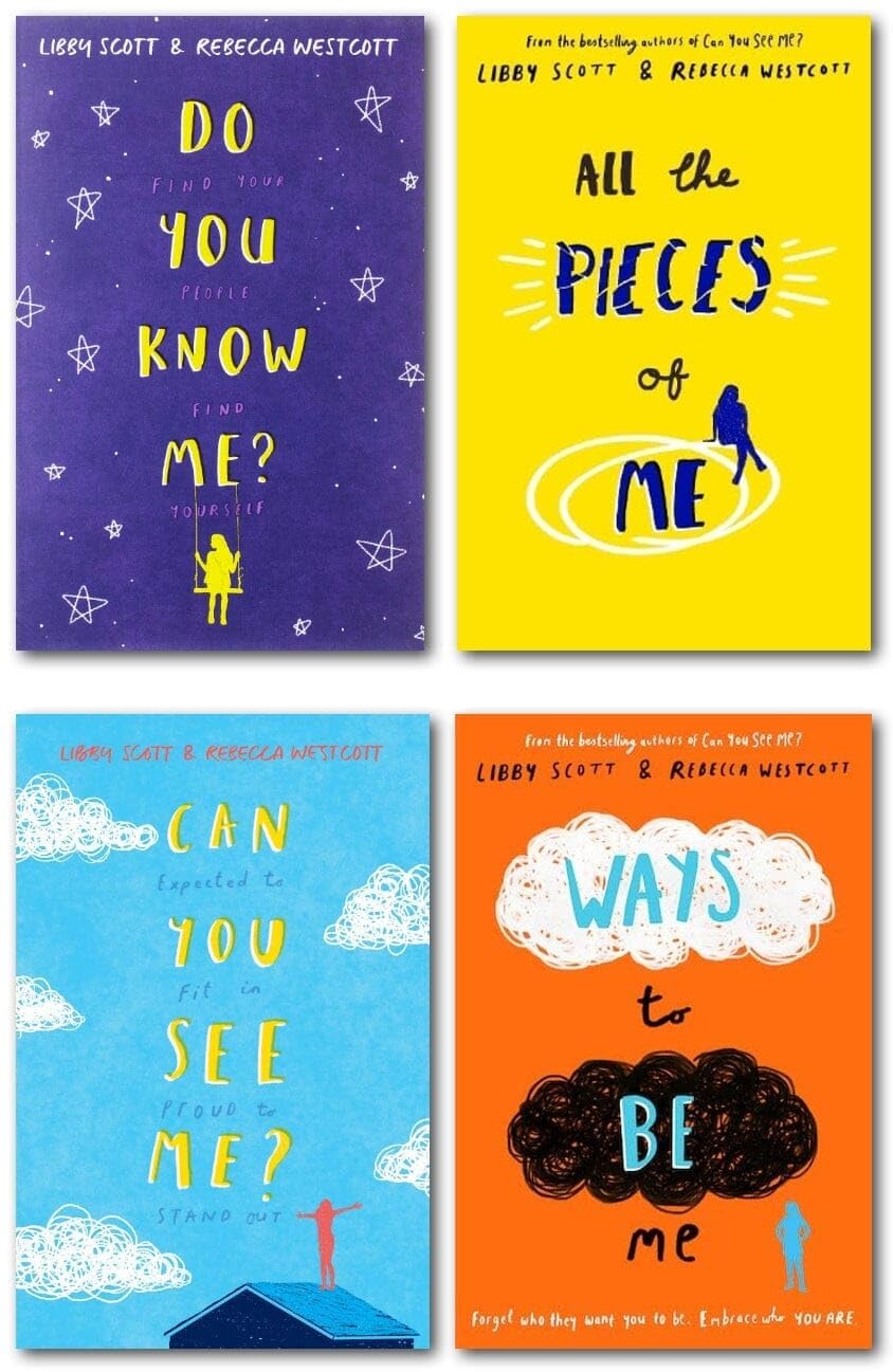Can You See Me Series Collection 4 Books set (Can You See Me?, Do You Know Me?, Ways to Be Me, All the Pieces of Me)