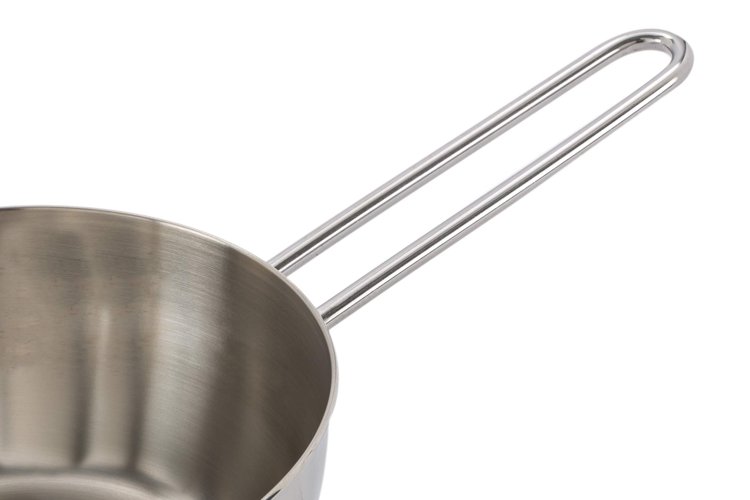 Casseruola Bonita Barazzoni 12cm - Acciaio Inox 18/10, Fondo Termoradiante, 1 Manico