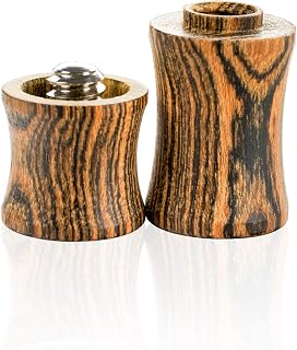 KONLLEN Wooden Pool Cue Joint Protector UNI-LOC Joint Pin Protector Caps Golden Sandalwood Billiards Accessories (Uni-loc Golden Sandalwood)