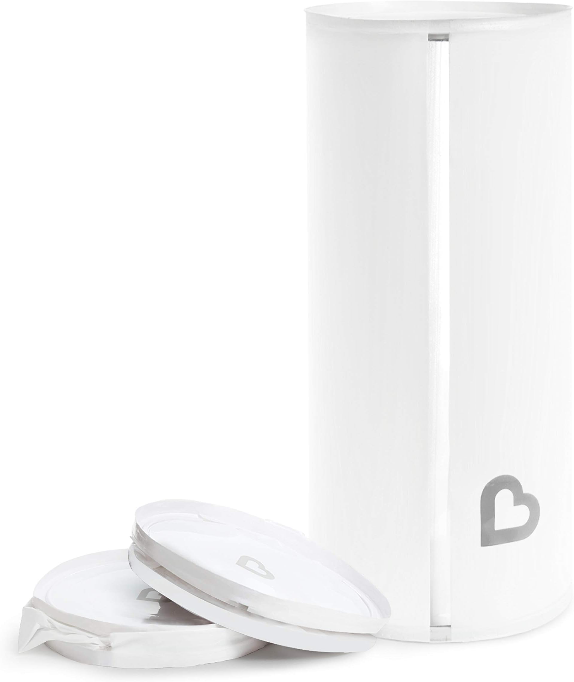 Toss Portable Disposable Diaper Pail, 3 Pack, Holds 90 Diapers