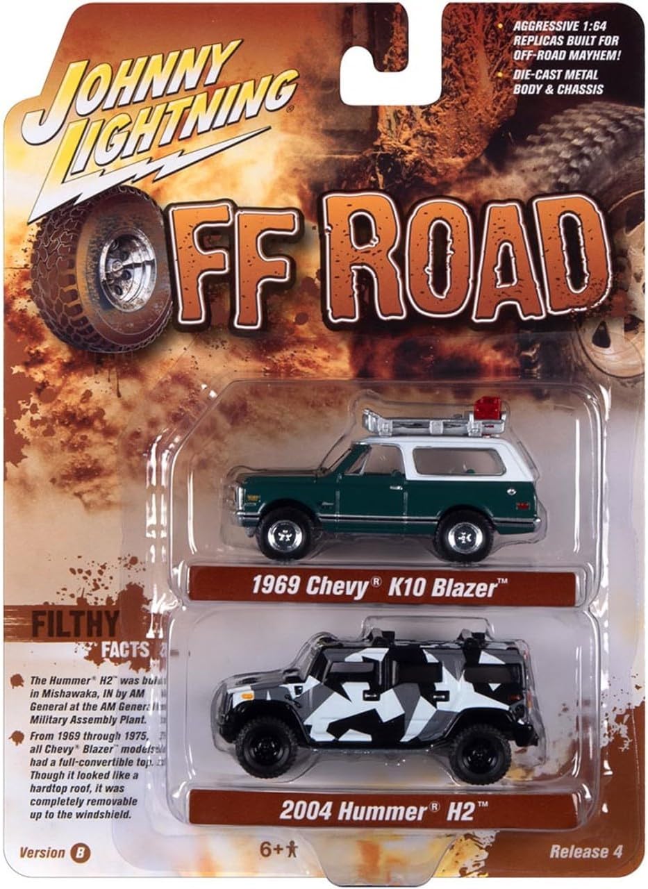 Johnny Lighting Themed 2pk 2021 R4 Version B Off-Road