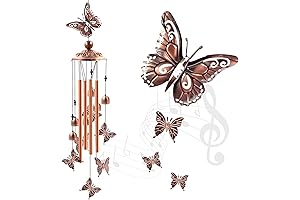 Graceful Butterflies Wind Chimes for Outdoor Decor