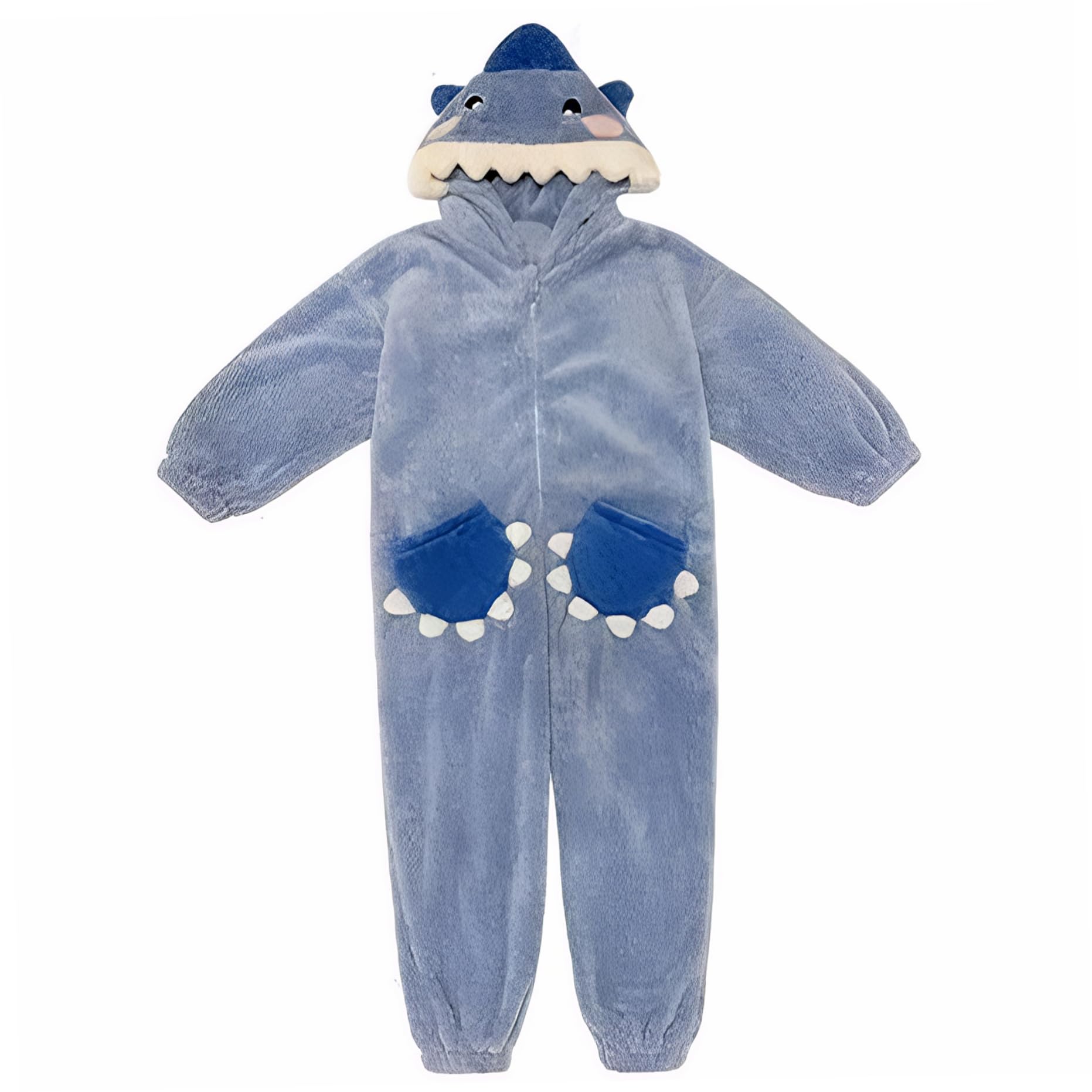 Shark Onesie Adulto Peludo Caliente Tiburón Pijamas Lindo Suave Animal Onesie Adulto para Mujer...