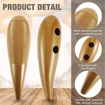 Amazon | ギロ楽器魚の形をしたラテン打楽器初心者のための音楽