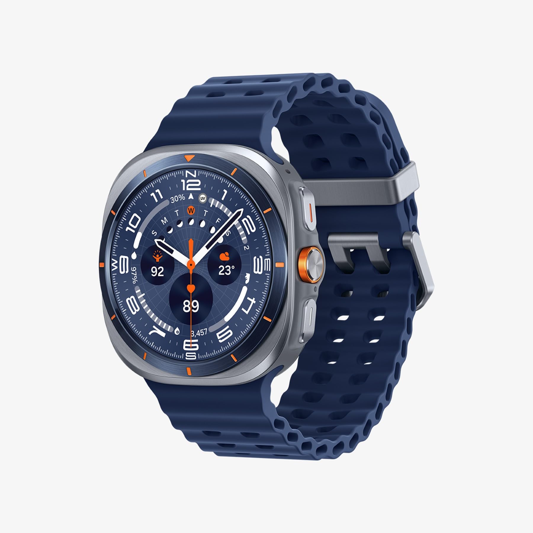 Samsung Galaxy Watch Ultra 2025 47mm - Smartwatch LTE con IA, Titanio, Botón Personalizable, Control de Salud, Garantía del Fabricante 3 Años + 1 año Extra, Gris Titanio (Versión española) — view 12