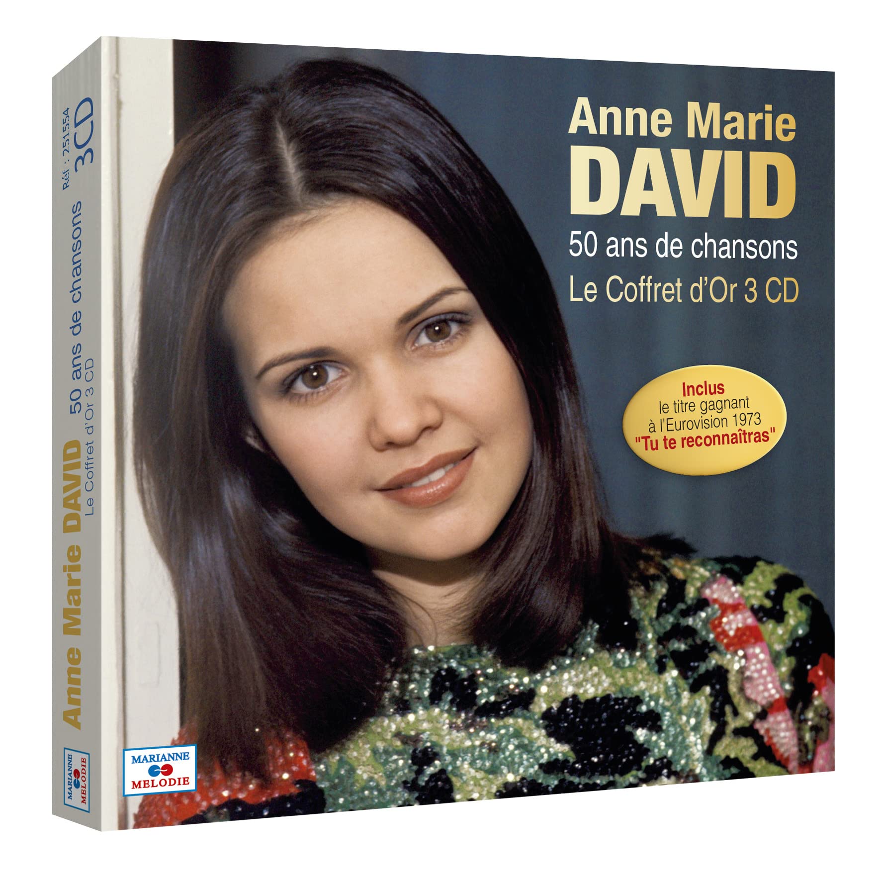 Anne Marie David 50 ans de Chansons