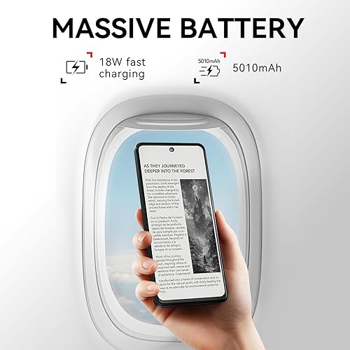 Miniatura 6 de TCL 60 XE NXTPAPER 5G Teléfono celular, AT&T, T-Mobile y teléfono inteligente Android desbloqueado Verizon, 8GB+128GB, pantalla similar a papel de