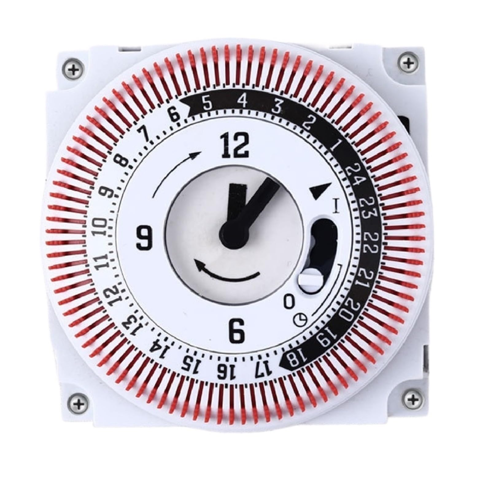 GT01 24 Hour Mechanical Timer Switch Socket 15 Minute to 24 Hour Programmable Mechanical Outlet Home Appliance