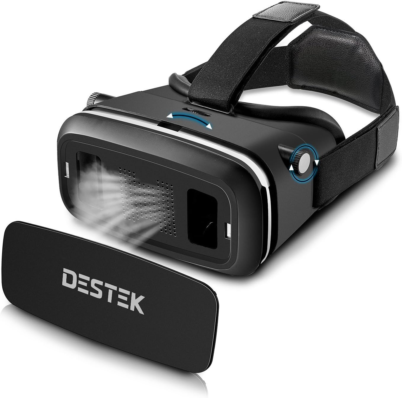 Destek DT287 Bluetooth 3D Virtual Reality Glasses Headset with NFC for 4-6 Inch Smartphones