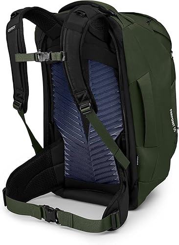 Vista 47 de Osprey Farpoint - Mochila de viaje para hombre de 40 litros, color azul Muted Special Azul espacial apagado