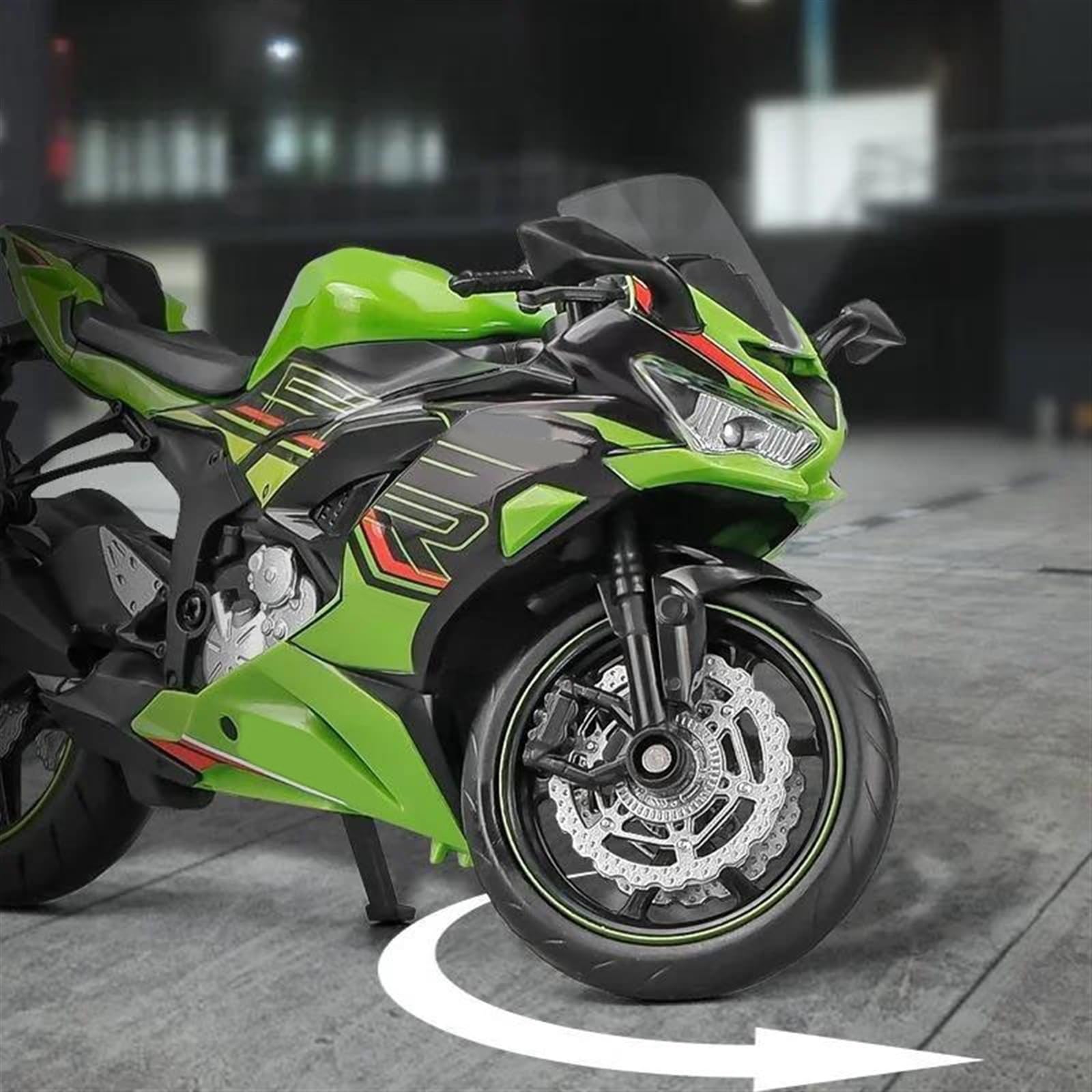 Amazon.com: Colección 1:12 para Kawasaki Ninja ZX 6R Modelo de