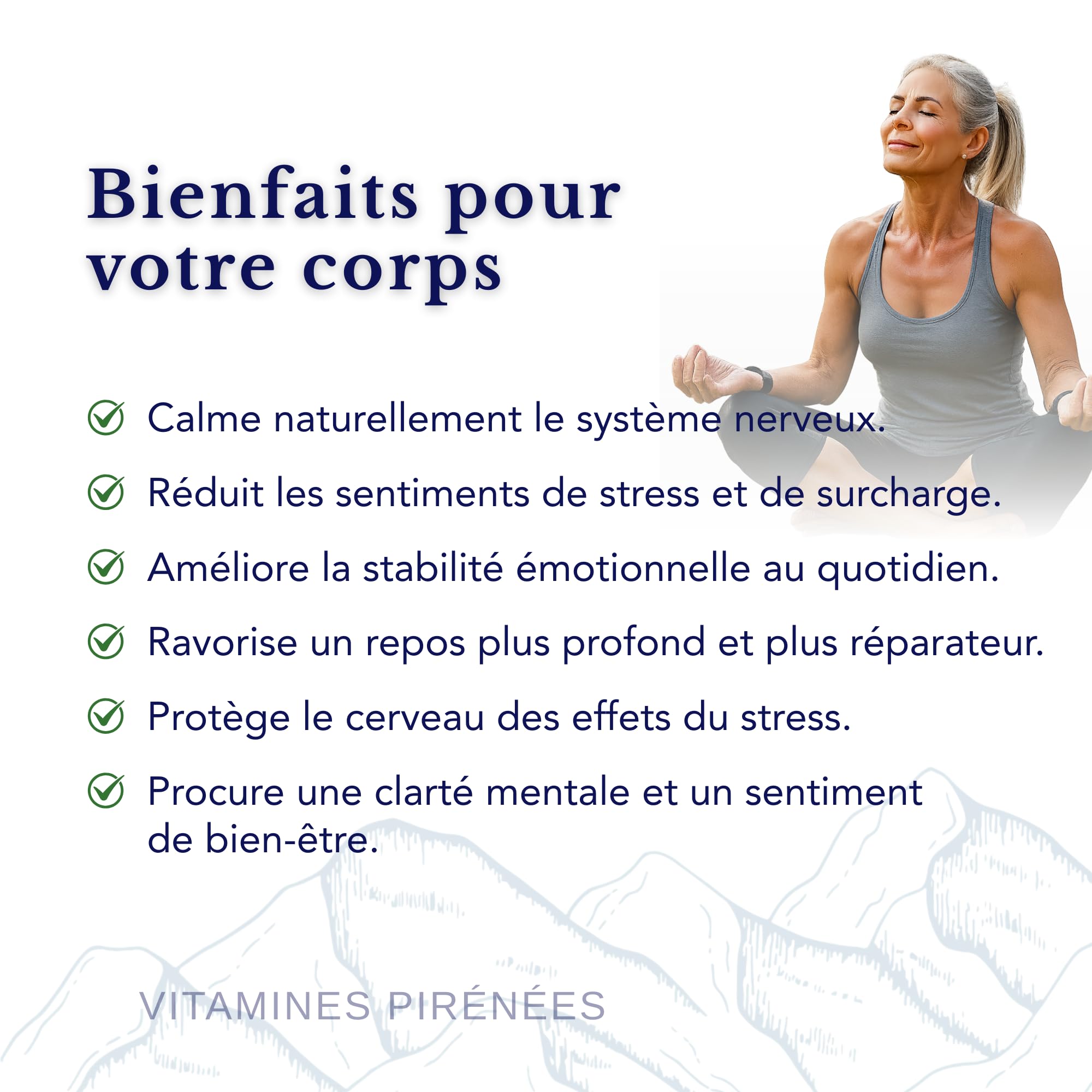 Omega 3 TG, Magnésium, Ashwagandha - SmartAbsorb™ | pour la fonction cérébrale, le système nerveux et le sommeil | 28 sachets quotidiens