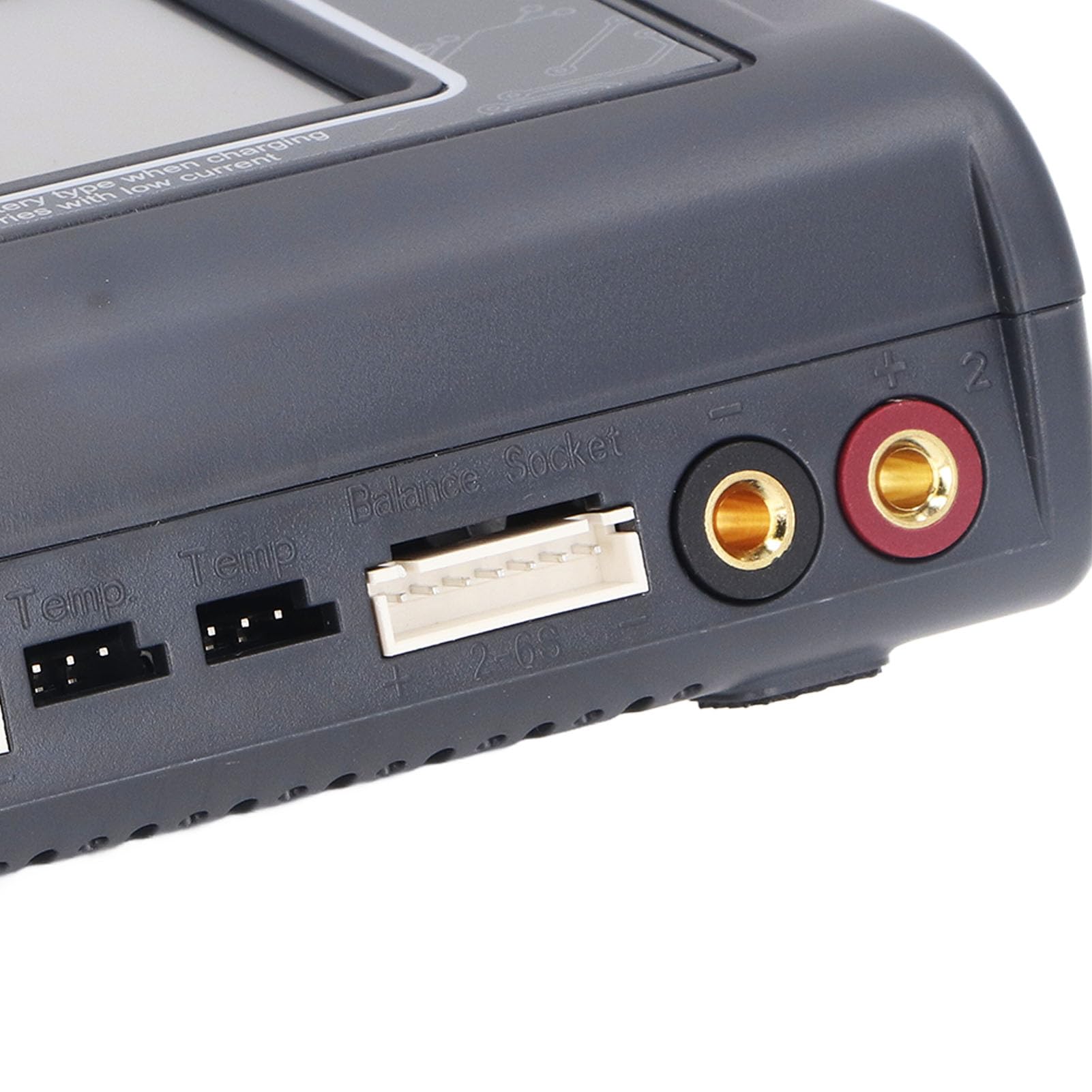 Caricabatterie Lipo, Caricabatterie con Bilanciamento Batteria Lipo da 100‑240 V per Auto RC (Spina UE 100‑240 V)